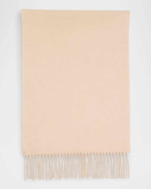 Fringe Cashmere Scarf